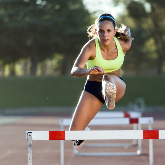 Körperregionen Achillessehnenriss - Achillessehnenreizung - Hürdenlauf