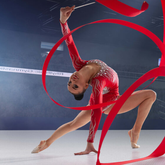 Körperregionen Bandscheiben­vorfall - Gymnastin Tanz