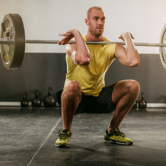 Körperregionen Gonarthrose - Kniegelenks­arthrose - Kniebelastung mit Gewicht