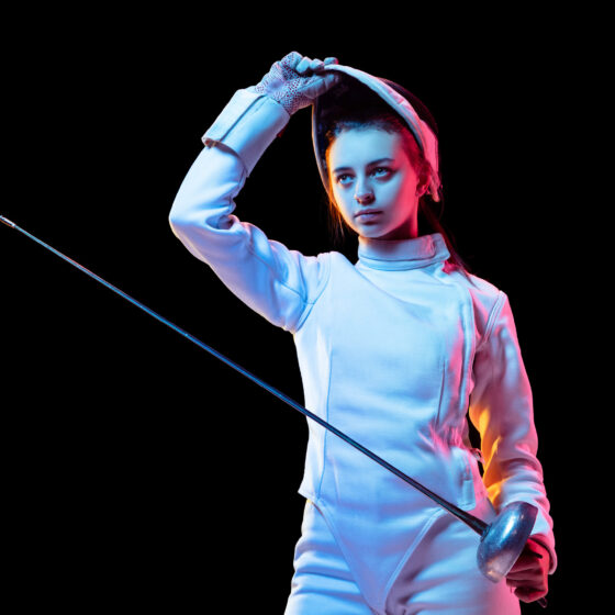 Konservative Therapie - Lasertherapie - Fechterin