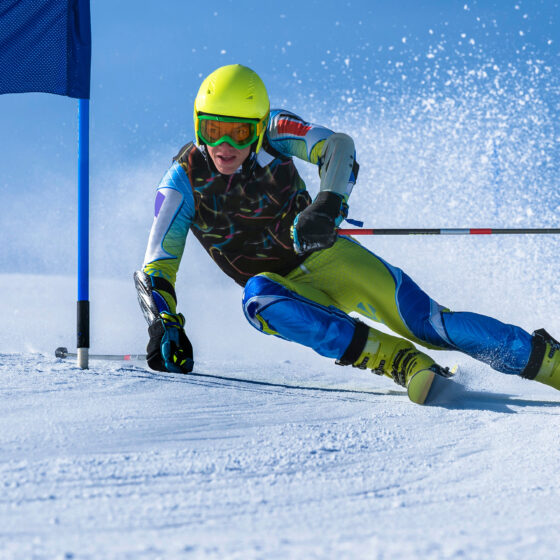 Prävention - Zentrum für Bewegungsanalye - Beinachsenvermessung - Skifahrer